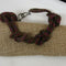 Elegant Necklace in Shades of Moroon Seed Beads - VP's Jewelry