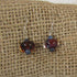 Maroon Handmade Artisan Drop Earrings - VP's Jewelry