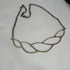 Silver Necklace Twisted Silver Focus Necklace - VP's Jewelry