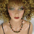 Handmade Kazuri Bead Necklace in African Sunset Brown - VP's Jewelry