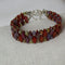Rust Crystal Beaded Bracelet - VP's Jewelry