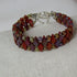Rust Crystal Beaded Bracelet - VP's Jewelry
