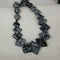 Snowflake Jasper Overlapping Square Coin Necklace - VP's Jewelry