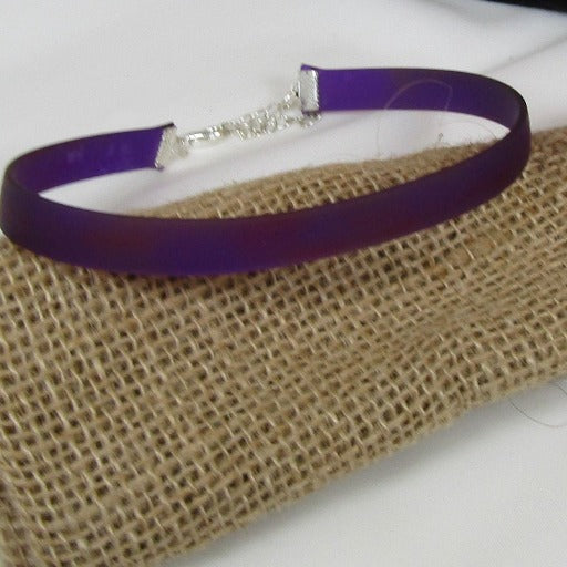 Jelly Band Ribbon Choker Necklaces Ultra-light - VP's Jewelry