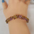 Czech Crystal Teardrop Lilac Bracelet - VP's Jewelry