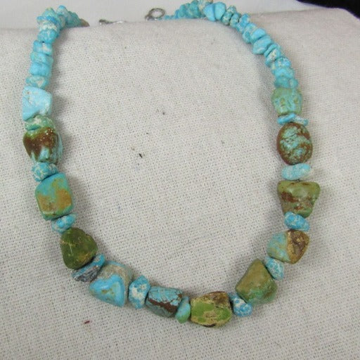 Men's Kingman Turquoise Beaded Necklace - VP's Jewelry