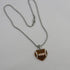 I Love Football Charm Pendant Necklace - VP's Jewelry