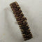 Brown Crystal Beaded Cuff Bracelet - VP's Jewelry