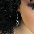 Kazuri Earring in Black and Silver - VP's Jewelry  