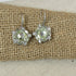 A/B Crystal & Silver Drop Earrings - VP's Jewelry