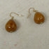 Honey Kazuri Teardrop Handmade Earrings - VP's Jewelry  