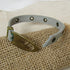 Grey Leather Bracelet Buckle Clasp Kids - VP's Jewelry
