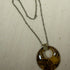 Brown Inlaid Horn Pendant Necklace - VP's Jewelry