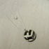 Fair Trade Black & Cream Handmade Kazuri Bead Pendant Necklace - VP's Jewelry