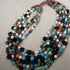 Multi Gemstone Multi-strand Necklace - VP's Jewelry