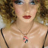 Pink & Black Artisan Handmade Pendant Necklace - VP's Jewelry