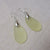 Big Sea Glass Earrings - VP's Jewelry