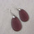 Big Sea Glass Earrings - VP's Jewelry