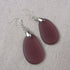 Big Sea Glass Earrings - VP's Jewelry