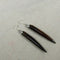 African Brown Bone Tooth Bead Drop Earrings - VP's Jewelry  