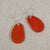 Classic  Sea Glass Drop Earrings