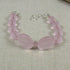 Pink sea glass ocean inspired bracelet - VP's Jewelry