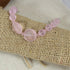 Pink sea glass ocean inspired bracelet - VP's Jewelry