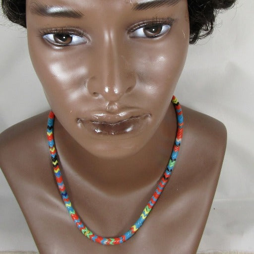 Multi-colored Men's Surfer Necklace - VP's Jewelry