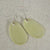 Classic  Sea Glass Drop Earrings