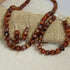 Striped Agate Gemstone Designer Set - VP's Jewelry  