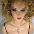 Pink Tourmaline Gemstone Pendant on Silver Chain Necklace - VP's Jewelry