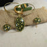 Handmade Artisan Designer Jewelry Set in Green - VP's Jewelry  
