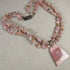 Pink Opal Gemstone Pendant Necklace Heirloom-quality Handmade - VP's Jewelry