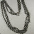 Long Multi Strand Silver Link Chain Necklace - VP's Jewelry