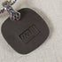 Handmade Brown & Turquoise Ceramic Pendant on Silver Neck Wire - VP's Jewelry