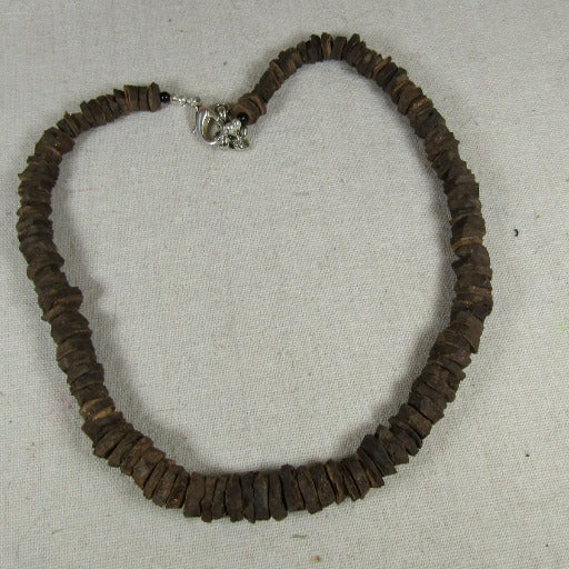 Man's Brown Rustic Gemstone Daring Necklace - VP's Jewelry