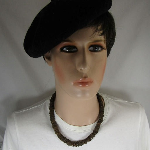 Man's Brown Rustic Gemstone Daring Necklace - VP's Jewelry