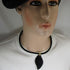 Men's Horn & Black Suede Pendant Necklace - VP's Jewelry
