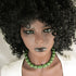 Bottle Green Statement Necklace Kazuri Fair Trade Beads - VP's Jewelry  