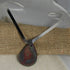 Silver Choker with Handmade Blue Teardrop Raku Pendant - VP's Jewelry