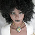 Handmade Multi Luster Raku Pendant Spiral Bail Gold Choker - VP's Jewelry