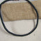 Midnight Blue Square Braided Leather Necklace Unisex - VP's Jewelry
