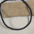 Midnight Blue Square Braided Leather Necklace Unisex - VP's Jewelry