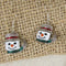 Snowman Pewter Earrings - VP's Jewelry