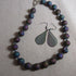 Rainbow Gemstone Beaded Necklace & Earrings Handcrafted - VP's Jewelry  