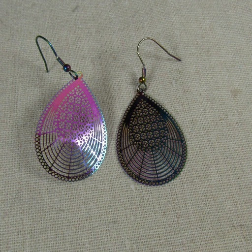 Rainbow Ultra Lite Earrings Teardrop - VP's Jewelry