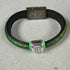 Sparkly Green Leather Bracelet - VP's Jewelry