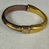 Gold and Leopard Leather Cuff Bracelet - VP's Jewelry