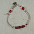 Unique Red Crystal Bangle Bracelet - VP's Jewelry