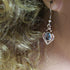 Elegant Blue Topaz Gemstone Earrings - VP's Jewelry